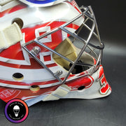 Carey Price Practice Worn Used Goalie Mask 2013 Montreal Canadiens "The Passion of Price" Painted by DaveArt David Gunnarsson on Bauer Shell From Pierre Gervais Collection Signed Autographed AS-03513