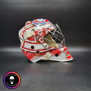 Carey Price Practice Worn Used Goalie Mask 2013 Montreal Canadiens "The Passion of Price" Painted by DaveArt David Gunnarsson on Bauer Shell From Pierre Gervais Collection Signed Autographed AS-03513