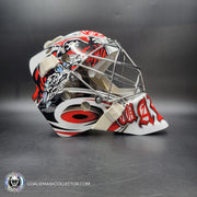 Cam Ward Goalie Mask Unsigned Carolina Tribute