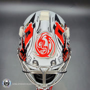 Cam Ward Goalie Mask Unsigned Carolina Tribute