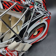 Cam Ward Goalie Mask Unsigned Carolina Tribute