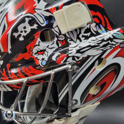 Cam Ward Goalie Mask Unsigned Carolina Tribute