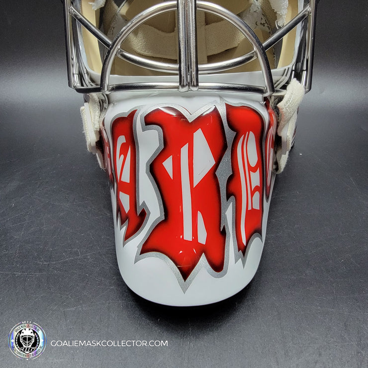 Cam Ward Goalie Mask Unsigned Carolina Tribute