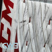 Carey Price Game Playoffs Worn Goalie Pads Set CCM + RBK Chest Protector 2012-13 Montreal Canadiens + Practice Worn Glove & Blocker Bauer AS-02961
