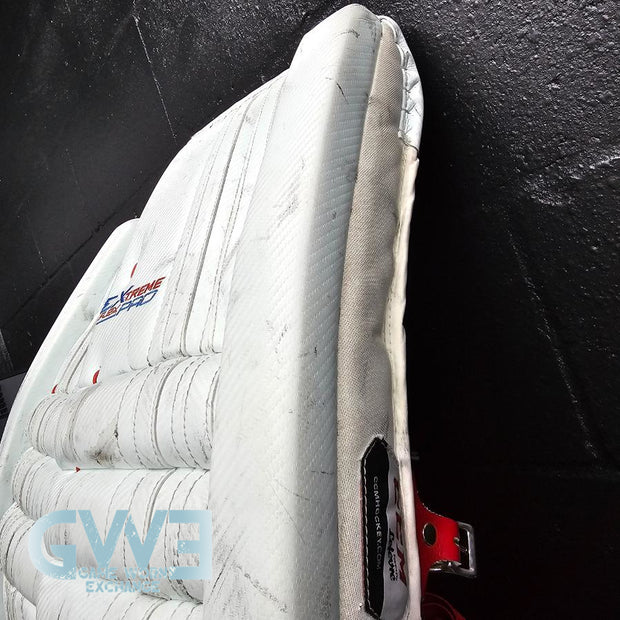 Carey Price Game Playoffs Worn Goalie Pads Set CCM + RBK Chest Protector 2012-13 Montreal Canadiens + Practice Worn Glove & Blocker Bauer AS-02961