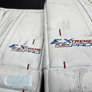 Carey Price Game Playoffs Worn Goalie Pads Set CCM + RBK Chest Protector 2012-13 Montreal Canadiens + Practice Worn Glove & Blocker Bauer AS-02961