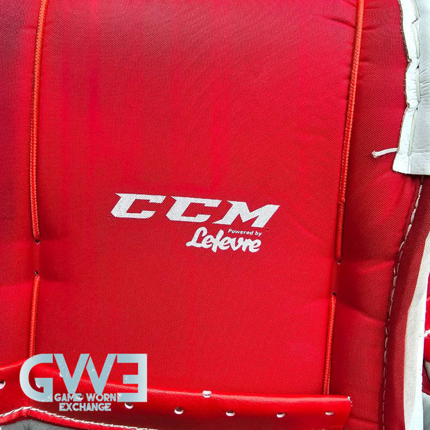 Carey Price Game Playoffs Worn Goalie Pads Set CCM + RBK Chest Protector 2012-13 Montreal Canadiens + Practice Worn Glove & Blocker Bauer AS-02961