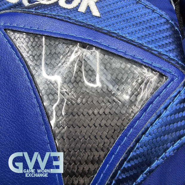 Carey Price Game Playoffs Worn Goalie Pads Set CCM + RBK Chest Protector 2012-13 Montreal Canadiens + Practice Worn Glove & Blocker Bauer AS-02961
