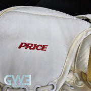 Carey Price Game Playoffs Worn Goalie Pads Set CCM + RBK Chest Protector 2012-13 Montreal Canadiens + Practice Worn Glove & Blocker Bauer AS-02961