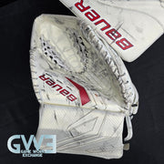 Carey Price Game Playoffs Worn Goalie Pads Set CCM + RBK Chest Protector 2012-13 Montreal Canadiens + Practice Worn Glove & Blocker Bauer AS-02961