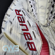 Carey Price Game Playoffs Worn Goalie Pads Set CCM + RBK Chest Protector 2012-13 Montreal Canadiens + Practice Worn Glove & Blocker Bauer AS-02961