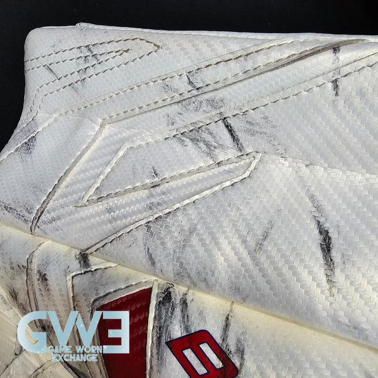 Carey Price Game Playoffs Worn Goalie Pads Set CCM + RBK Chest Protector 2012-13 Montreal Canadiens + Practice Worn Glove & Blocker Bauer AS-02961