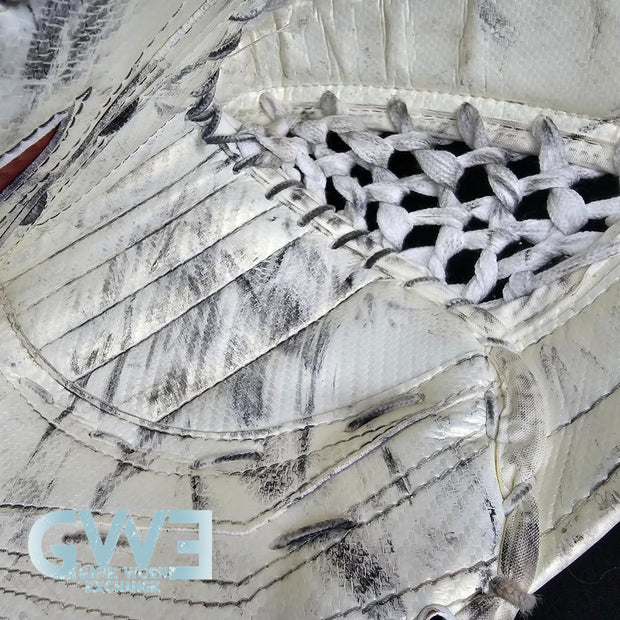 Carey Price Game Playoffs Worn Goalie Pads Set CCM + RBK Chest Protector 2012-13 Montreal Canadiens + Practice Worn Glove & Blocker Bauer AS-02961
