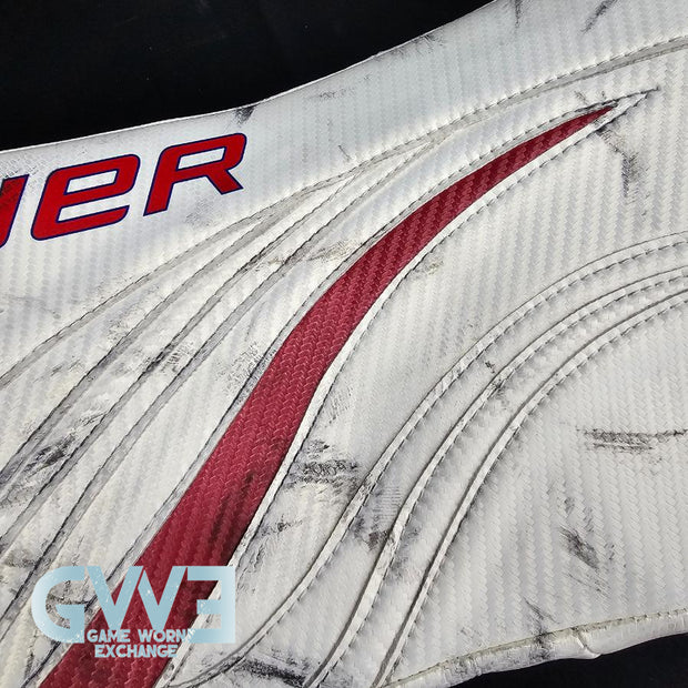 Carey Price Game Playoffs Worn Goalie Pads Set CCM + RBK Chest Protector 2012-13 Montreal Canadiens + Practice Worn Glove & Blocker Bauer AS-02961