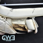Carey Price Game Playoffs Worn Goalie Pads Set CCM + RBK Chest Protector 2012-13 Montreal Canadiens + Practice Worn Glove & Blocker Bauer AS-02961