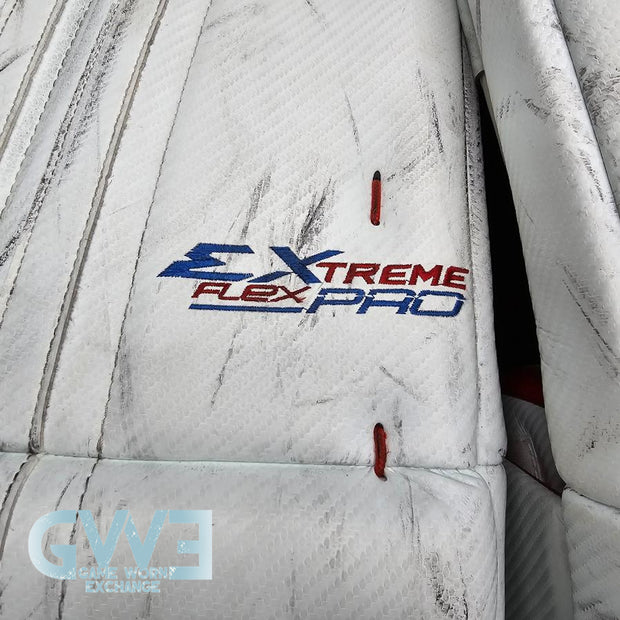 Carey Price Game Playoffs Worn Goalie Pads Set CCM + RBK Chest Protector 2012-13 Montreal Canadiens + Practice Worn Glove & Blocker Bauer AS-02961