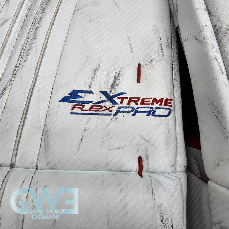 Carey Price Game Playoffs Worn Goalie Pads Set CCM + RBK Chest Protector 2012-13 Montreal Canadiens + Practice Worn Glove & Blocker Bauer AS-02961