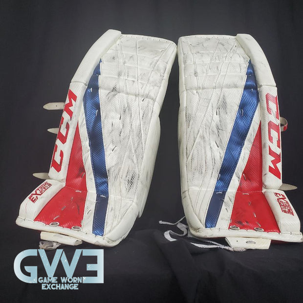 Carey Price Goalie Pads Set Game Model Montreal Canadiens Limited Edition 22/250 CCM EFLEX 3 AS-03157