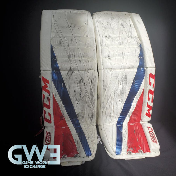 Carey Price Goalie Pads Set Game Model Montreal Canadiens Limited Edition 22/250 CCM EFLEX 3 AS-03157