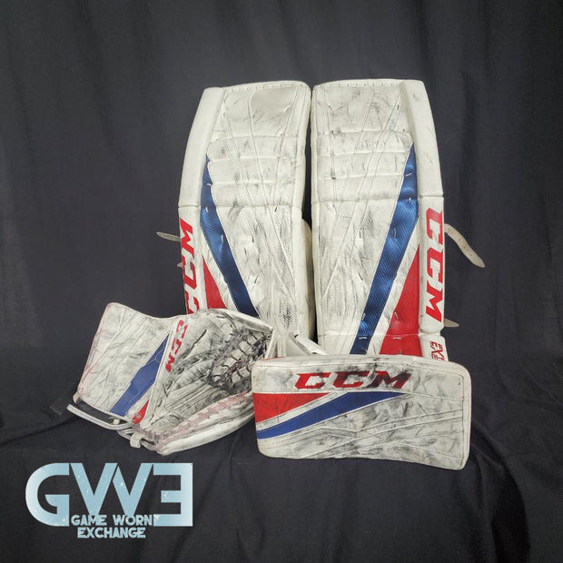 Carey Price Goalie Pads Set Game Model Montreal Canadiens Limited Edition 22/250 CCM EFLEX 3 AS-03157