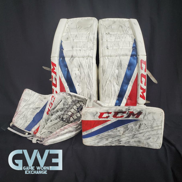 Carey Price Goalie Pads Set Game Model Montreal Canadiens Limited Edition 22/250 CCM EFLEX 3 AS-03157