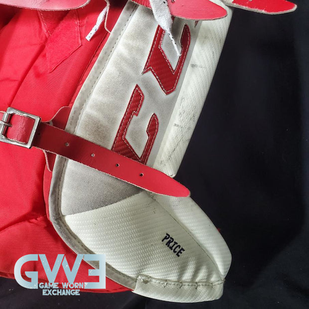 Carey Price Goalie Pads Set Game Model Montreal Canadiens Limited Edition 22/250 CCM EFLEX 3 AS-03157