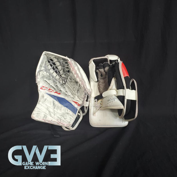 Carey Price Goalie Pads Set Game Model Montreal Canadiens Limited Edition 22/250 CCM EFLEX 3 AS-03157