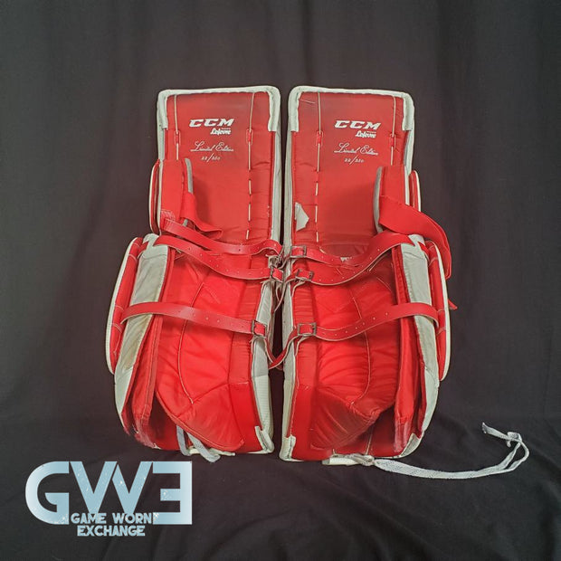 Carey Price Goalie Pads Set Game Model Montreal Canadiens Limited Edition 22/250 CCM EFLEX 3 AS-03157