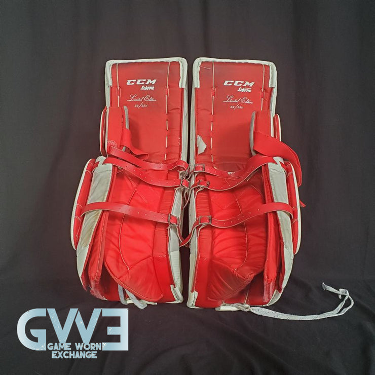 Carey Price Goalie Pads Set Game Model Montreal Canadiens Limited Edition 22/250 CCM EFLEX 3 AS-03157