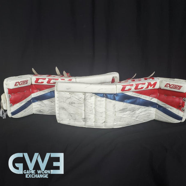 Carey Price Goalie Pads Set Game Model Montreal Canadiens Limited Edition 22/250 CCM EFLEX 3 AS-03157