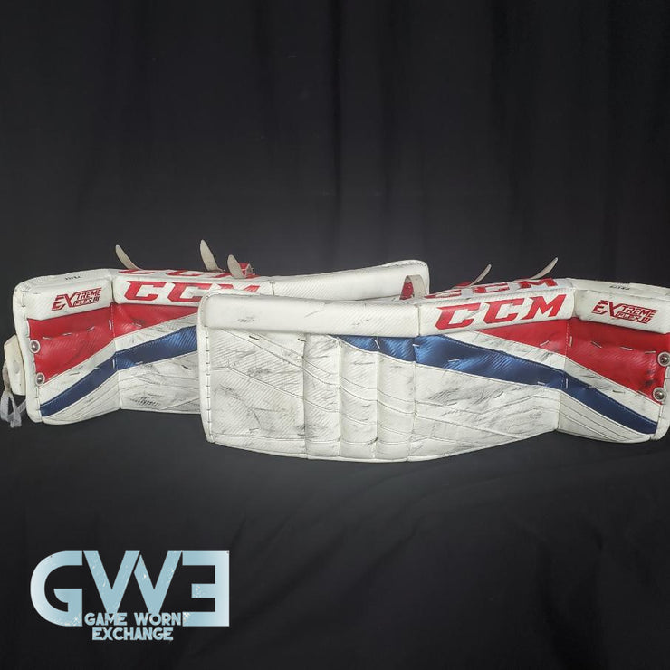 Carey Price Goalie Pads Set Game Model Montreal Canadiens Limited Edition 22/250 CCM EFLEX 3 AS-03157