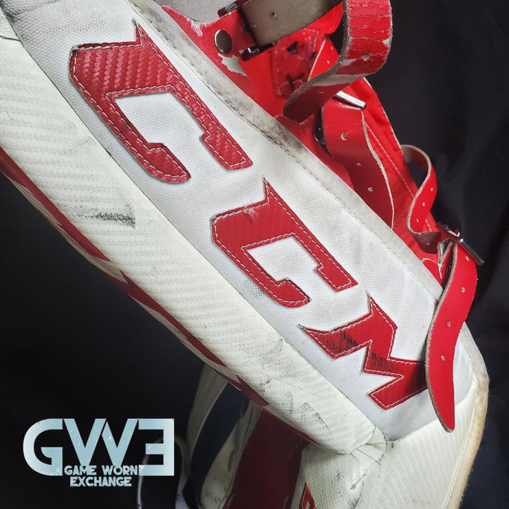 Carey Price Goalie Pads Set Game Model Montreal Canadiens Limited Edition 22/250 CCM EFLEX 3 AS-03157