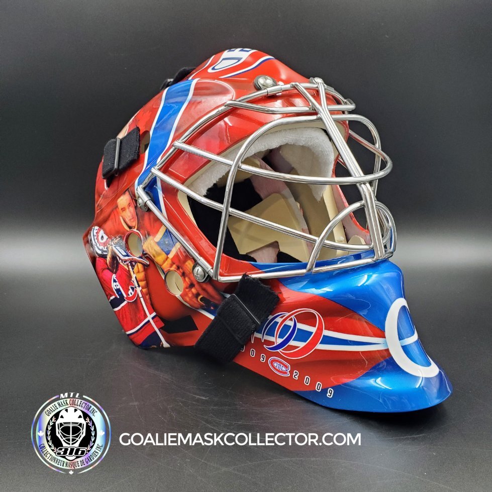 Carey Price Goalie Mask Unsigned 2009 Centennial Montreal Canadiens Greatest Goalies Tribute