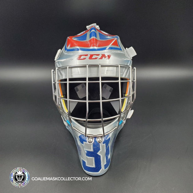 Presale: Carey Price Signed Goalie Mask 2017 Montreal NHL 100 Winter Classic Silver Signature Edition Autographed