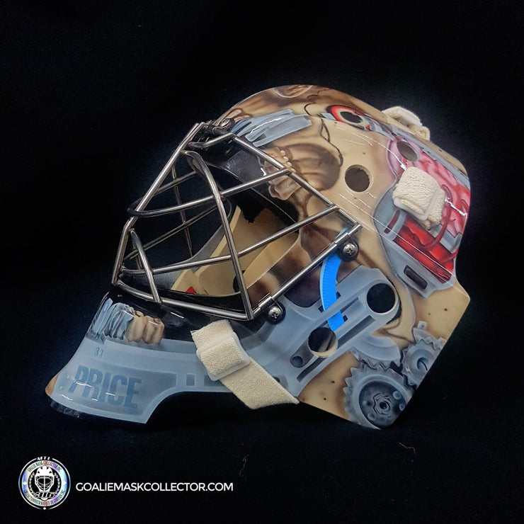 Presale: Carey Price Signed Goalie Mask Montreal Cyborg Skull 2020 Signature Edition Autographed Tribute