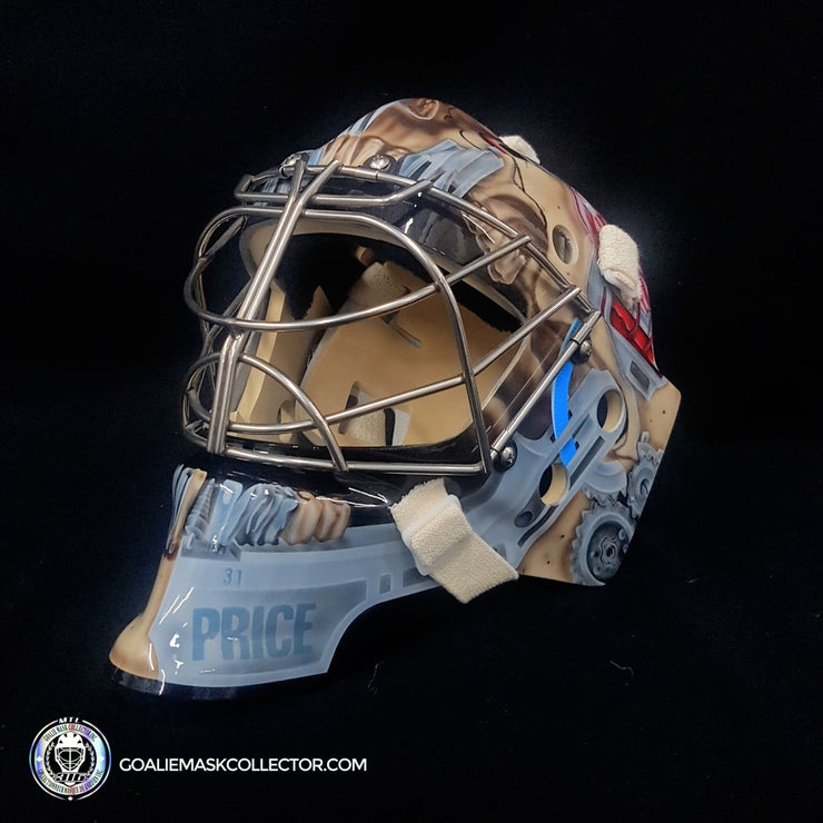 Presale: Carey Price Signed Goalie Mask Montreal Cyborg Skull 2020 Signature Edition Autographed Tribute