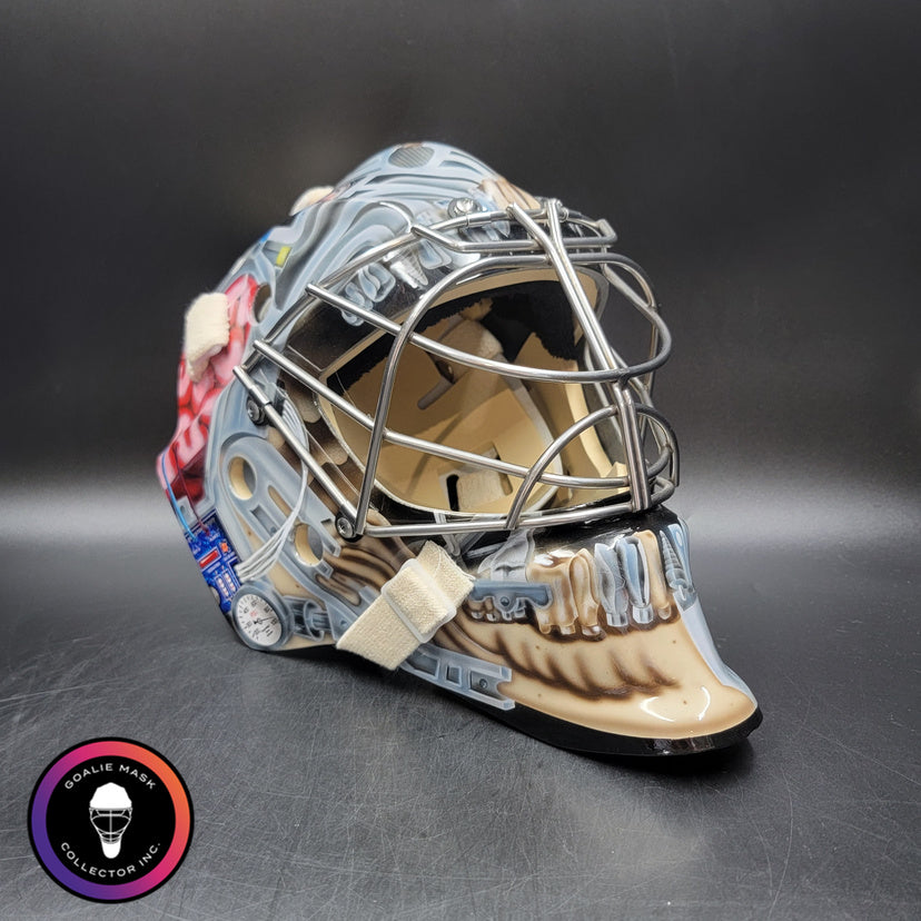 Carey Price Goalie Mask Unsigned Cyborg Skull 2020 Montreal Tribute