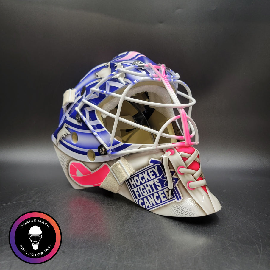 Carey Price Goalie Mask Unsigned Montreal 2023 "Hockey Fights Cancer" Tribute