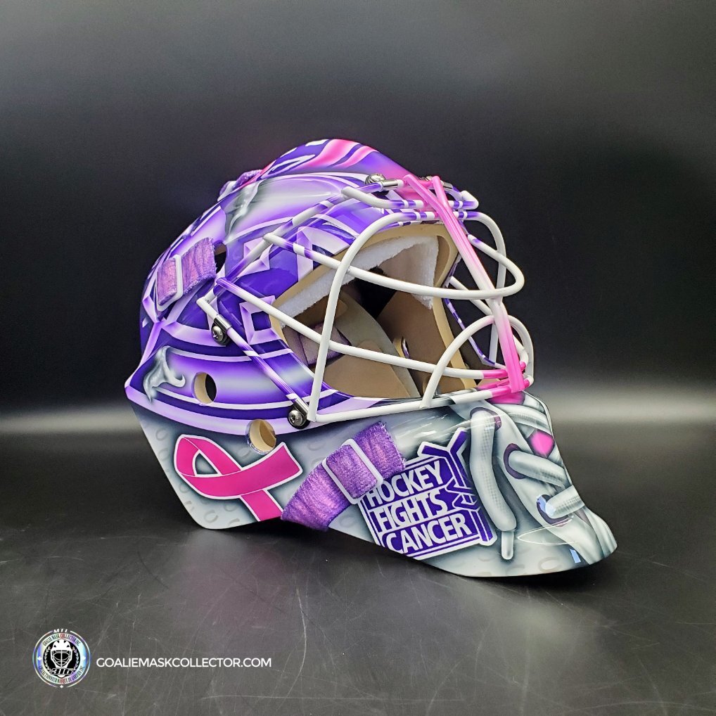 Carey Price Goalie Mask Unsigned Montreal 2023 "Hockey Fights Cancer" (Custom Touches)