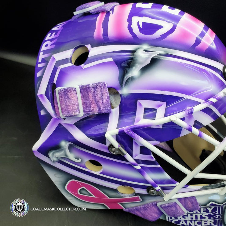 Carey Price Goalie Mask Unsigned Montreal 2023 "Hockey Fights Cancer" (Custom Touches)