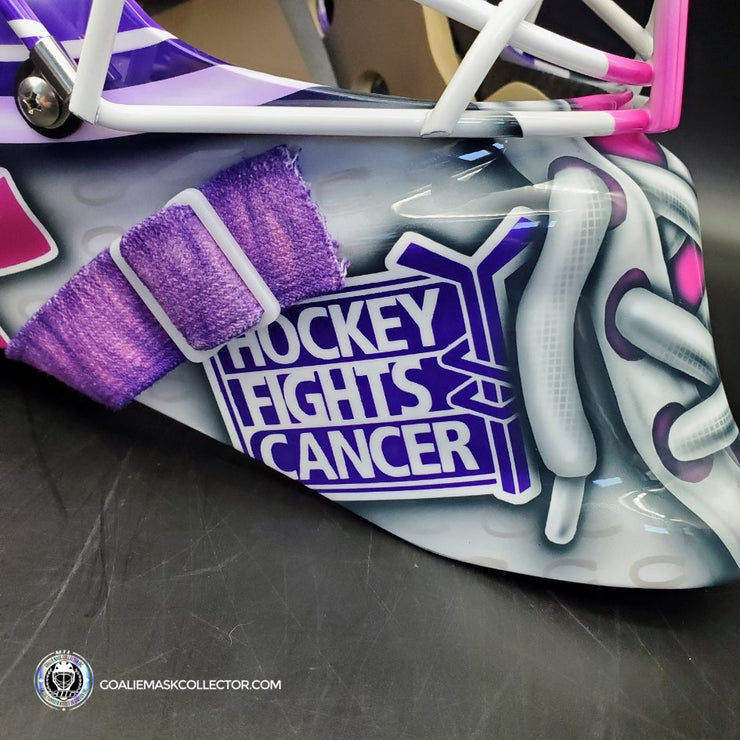 Carey Price Goalie Mask Unsigned Montreal 2023 "Hockey Fights Cancer" (Custom Touches)