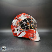 Carey Price Goalie Mask Unsigned Team Canada 2016 World Cup V2 RED Gold Medal Tribute