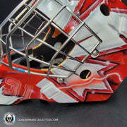 Carey Price Goalie Mask Unsigned Team Canada 2016 World Cup V2 RED Gold Medal Tribute