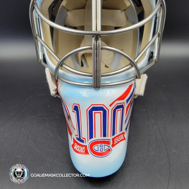 Carey Price Signed Goalie Mask 2009 Montreal 100th Anniversary Tribute Signature Edition