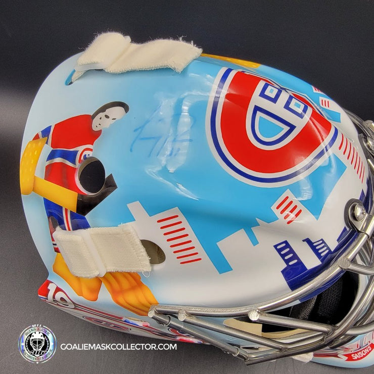Carey Price Signed Goalie Mask 2009 Montreal 100th Anniversary Tribute Signature Edition