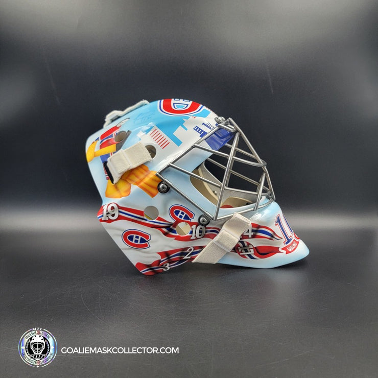 Carey Price Signed Goalie Mask 2009 Montreal 100th Anniversary Tribute Signature Edition