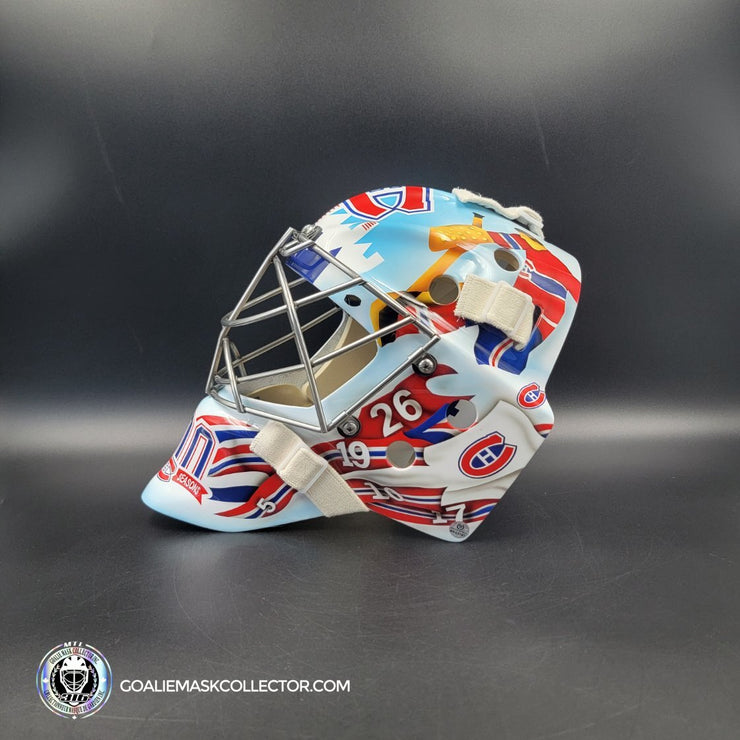 Carey Price Signed Goalie Mask 2009 Montreal 100th Anniversary Tribute Signature Edition