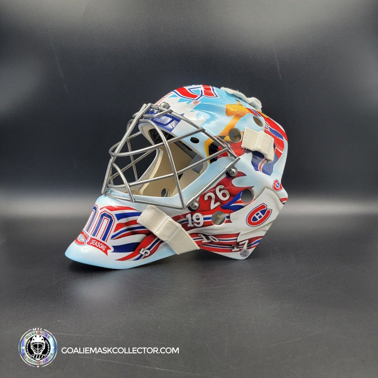 Carey Price Signed Goalie Mask 2009 Montreal 100th Anniversary Tribute Signature Edition