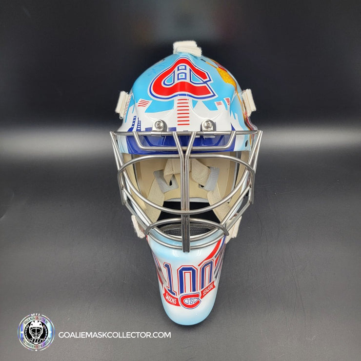 Carey Price Signed Goalie Mask 2009 Montreal 100th Anniversary Tribute Signature Edition