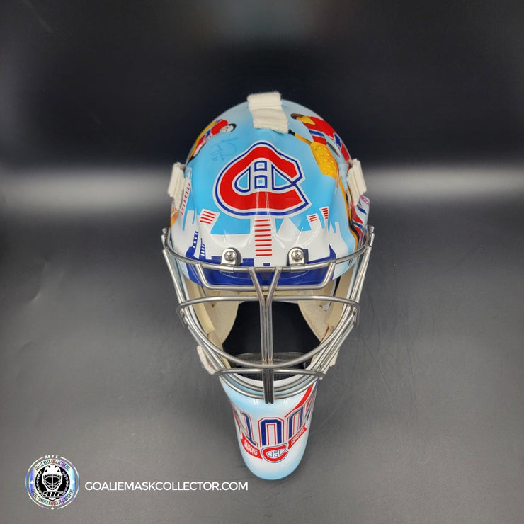 Carey Price Signed Goalie Mask 2009 Montreal 100th Anniversary Tribute Signature Edition